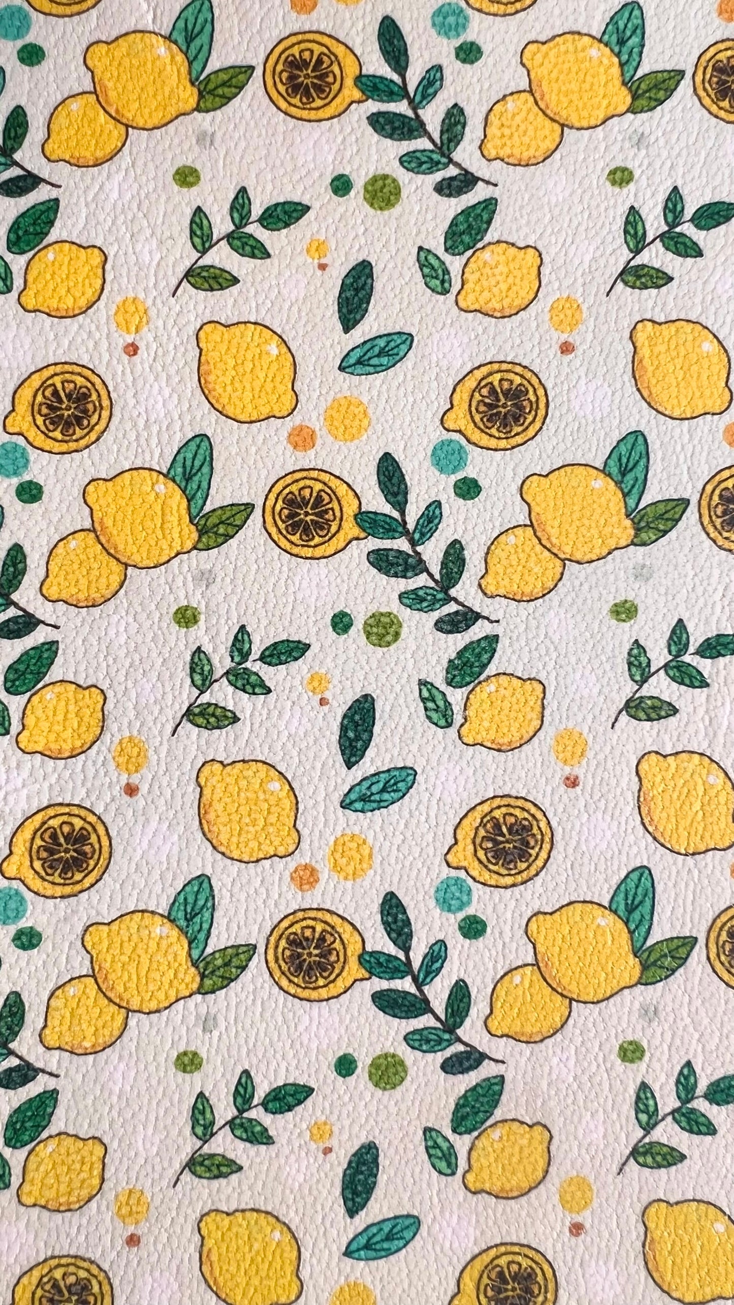 Lamb Lether Crafting Sheet in Luscious Lemon 8 1/2" By 11"
