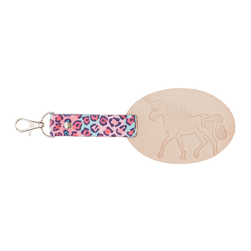 Rainbow and Unicorn DIY Backpack Tag Bundle