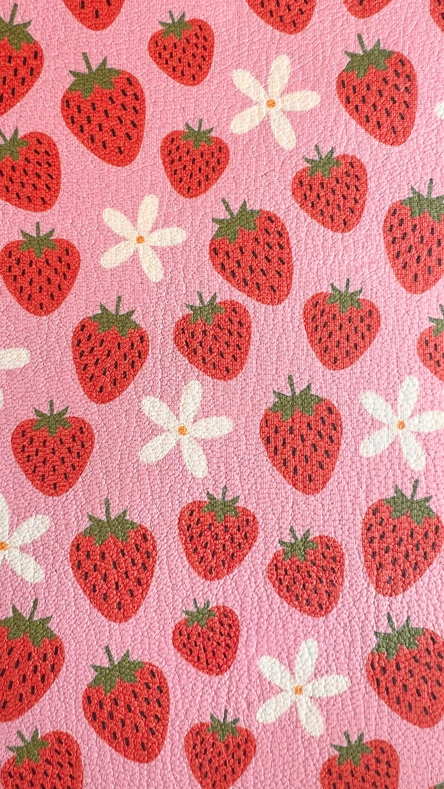 Leatherific Crafting Sheet in Strawberry 8 1/2" By 11"