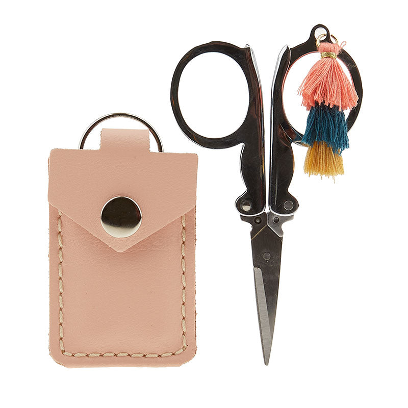 Finished Leather Scissor Pouch - Colors