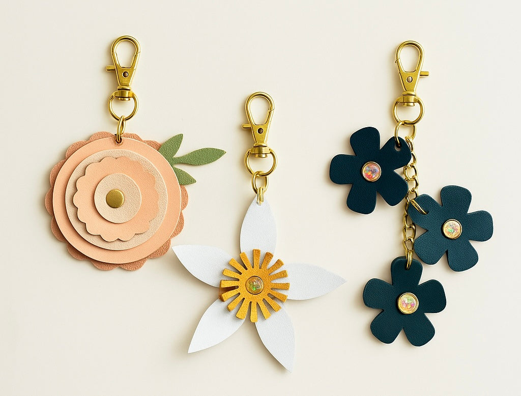 Leather Purse Charm Collection