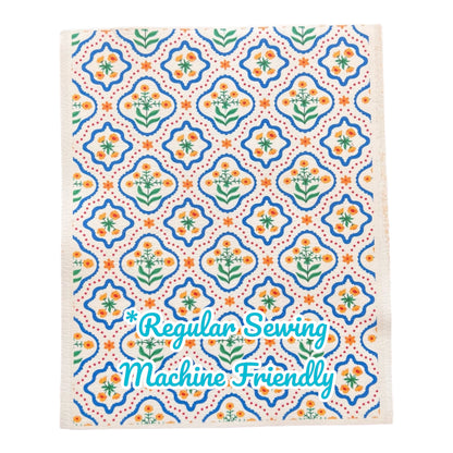 Leatherific Crafting Leather Sheet, Golden Poppy 8 1/2” x 11”