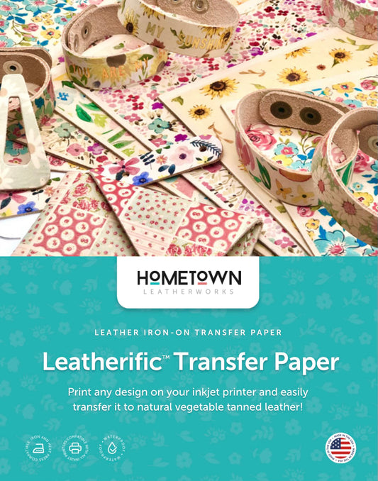 Leatherific Transfer Paper ~Transfer Paper for Leather!