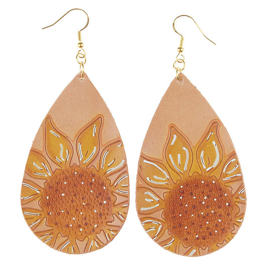 DIY Leather Earring: We Start It, You Finish It! Teardrop Markerific Kit