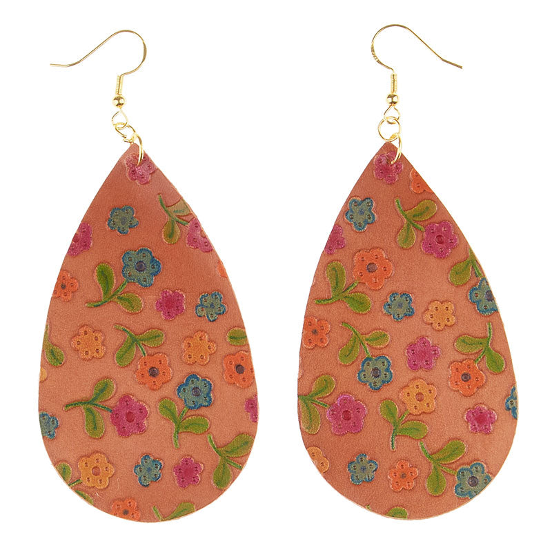 DIY Leather Earring: We Start it, You Finish it! Teardrop, Markerific Kit