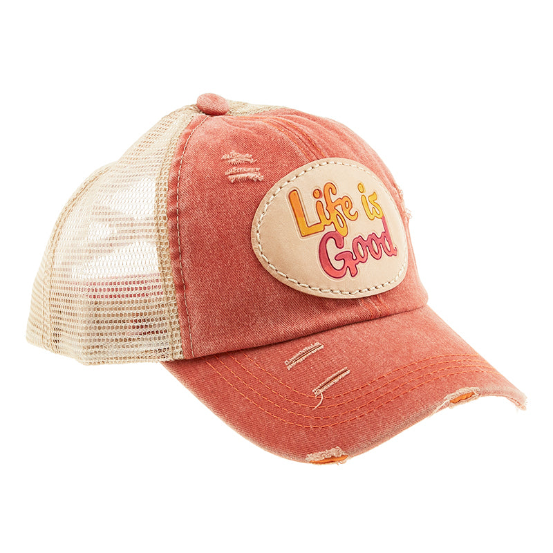 Life is Good DIY Womens Hat, Markerific