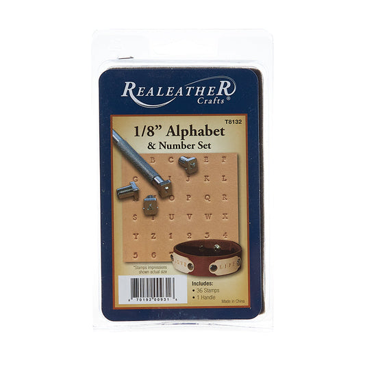 1/8" Alphabet/number set