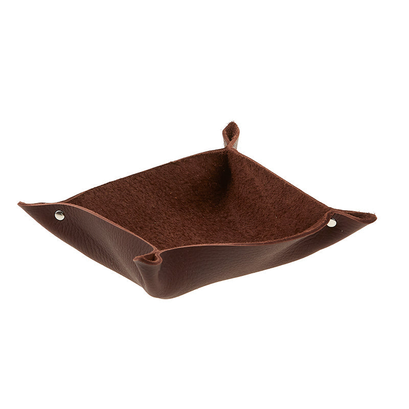 DIY Leather Catch All Trey