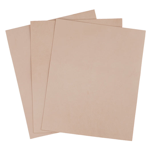 Goat Leather Crafting sheets, 3 Pack 8 1/2" By 11"