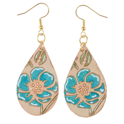 DIY Leather Earing: We Start it, You Finish it! Teardrop, Markerific Kit