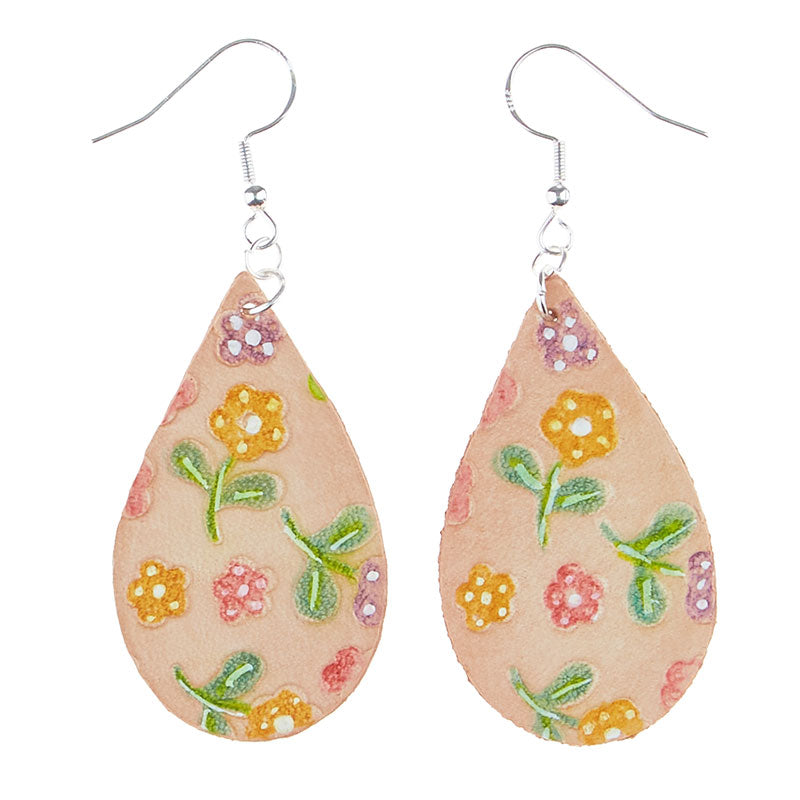 DIY Leather Earing: We Start it, You Finish it! Teardrop, Markerific Kit