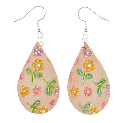 DIY Leather Earing: We Start it, You Finish it! Teardrop, Markerific Kit